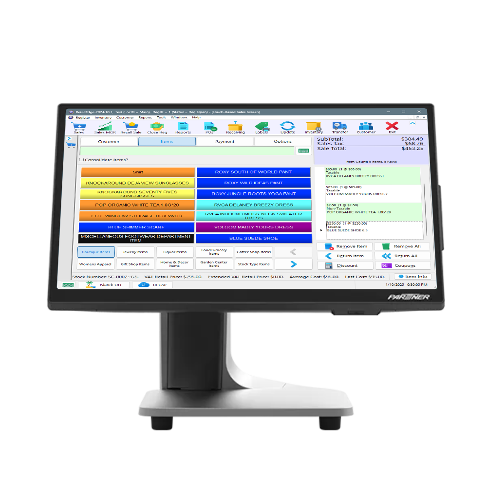 Audrey A5 All-in-One 15.6" Touchscreen POS Terminal