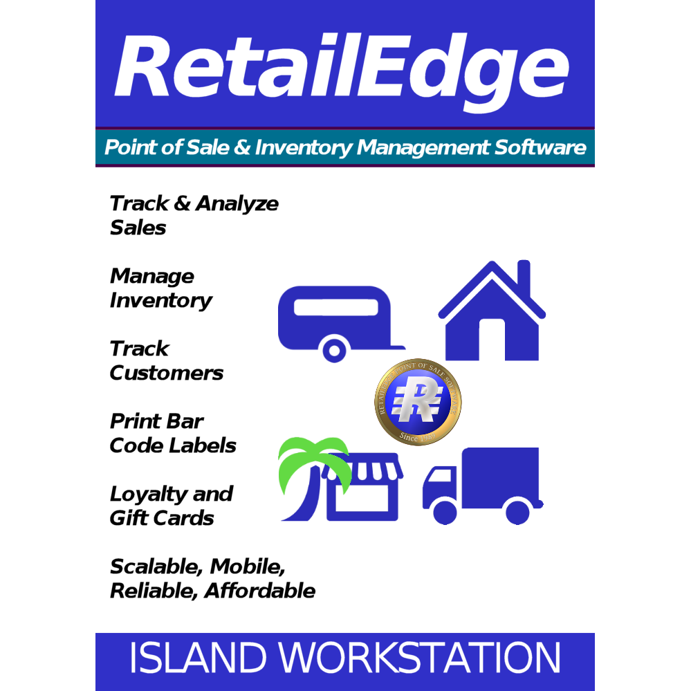 RetailEdge Point of Sale Software - Island Workstation