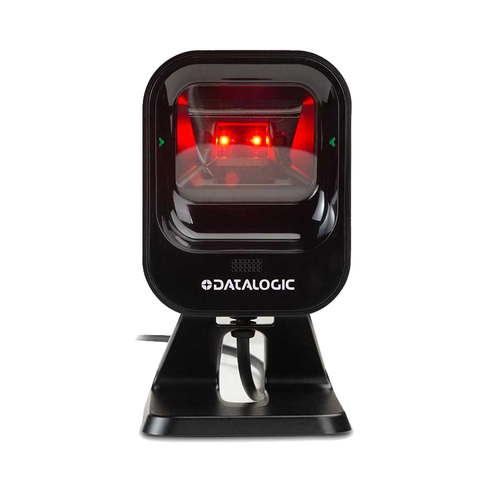 Datalogic Magellan 900i 2D/QR Barcode Scanner with Stand, Black ...