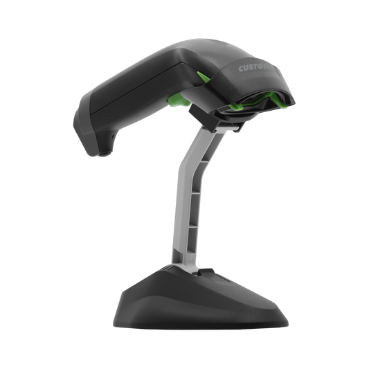 Custom America 2D Barcode Scanner with Stand