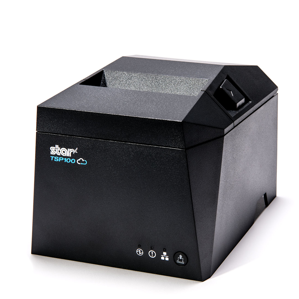 Star Micronics TSP143IVUE Receipt Printer, USB-C, Ethernet, and USB Cable