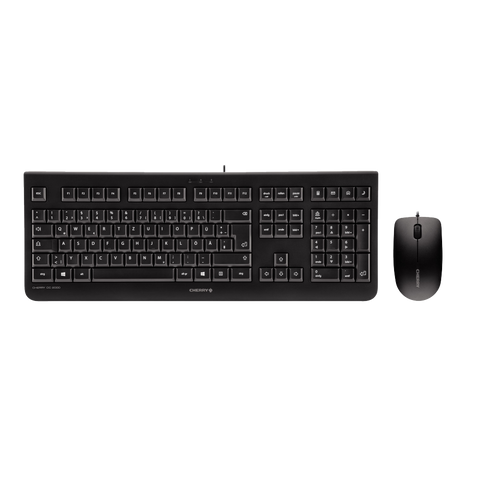 Cherry DC2000 Corded USB Keyboard and Mouse Combo