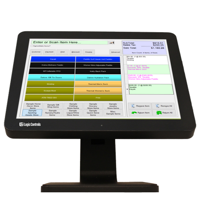 Logic Controls 15" Touchscreen Monitor